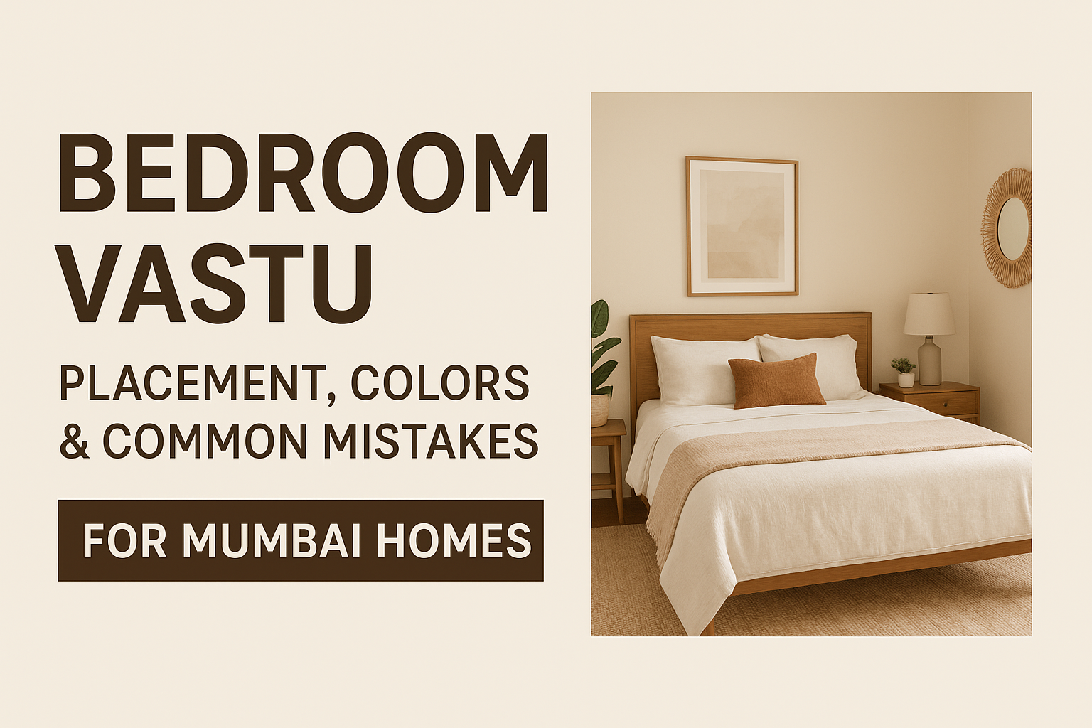 Mumbai Bedroom Vastu – Ideal Placement and Colors in Flats